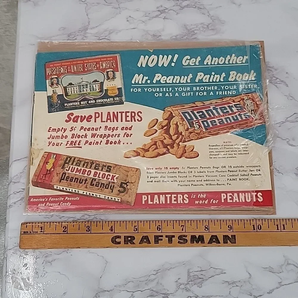 Planters Peanuts Advertising Sales Promo Ad Vintage